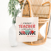 Der stolze Lehrer des Sweethearts Valentinstag Tragetasche