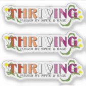 Der stolze Lesben Aufkleber (Vorderseite)