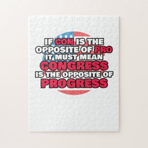 Der stolze libertäre Kongress ist gegen den Fortsc Puzzle