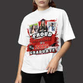 Der stolze Mommy-Personalisierte Abschluss Tri-Blend Shirt