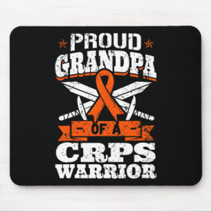 Der stolze Opa eines Kriegers des Crps-Kriegers un Mousepad