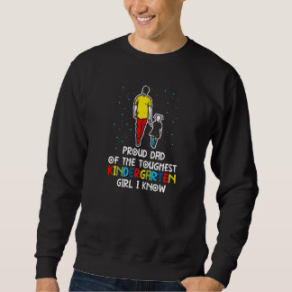 Der stolze Vater der Mens vom härtesten Mädchen zu Sweatshirt