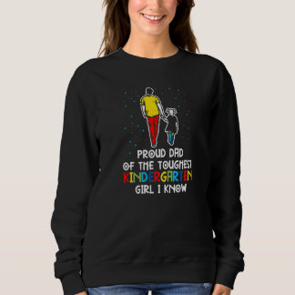 Der stolze Vater der Mens vom härtesten Mädchen zu Sweatshirt