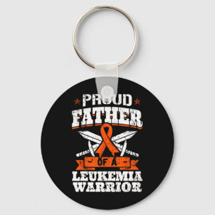 Der stolze Vater einer Leukämie Warrior Vater Bewu Schlüsselanhänger