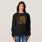 Der stolze Vater eines paar duide Kinder Sarcastic Sweatshirt (Vorne ganz)