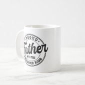 Der stolze Vater einiger Phantastischer Kinder Kaffeetasse (Vorderseite Links)