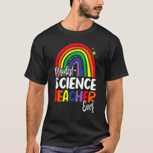 Der stolzeste Wissenschaftslehrer, den ich je vers T-Shirt (Vorderseite)