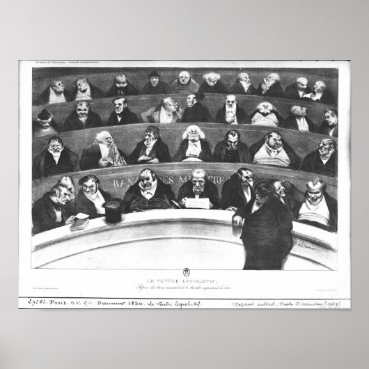 Der Stomach der Legislative Poster (Vorne)