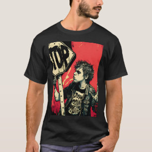 Der Stoppschild-Rebell T-Shirt