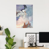 Der Stork von Anne Anderson Poster (Heimbüro)