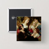 Der Storyteller, 1874 (Öl auf Leinwand) Button (Vorne & Hinten)