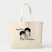 Der Strahl und die Shaun Show-Tasche Jumbo Stoffbeutel (Vorne)