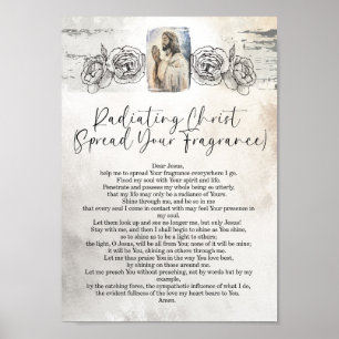 Der strahlende Christus St. Teresa Gebets-Kunst-Dr Poster