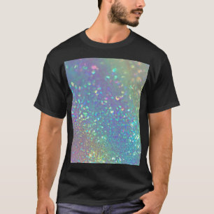 Der strahlende Holografischer Opal T-Shirt