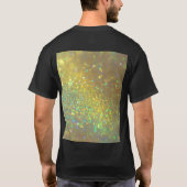 Der strahlende Holografischer Opal T-Shirt (Rückseite)