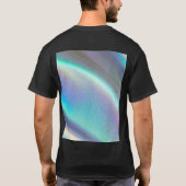 Der strahlende Holografischer Opal T-Shirt (Rückseite)