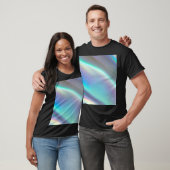 Der strahlende Holografischer Opal T-Shirt (Unisex)