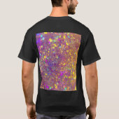 Der strahlende Holografischer Opal T-Shirt (Rückseite)