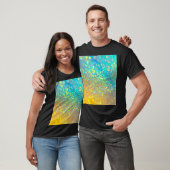 Der strahlende Holografischer Opal T-Shirt (Unisex)