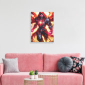 Der Strahlforscher Leinwanddruck (Insitu (Wohnzimmer))