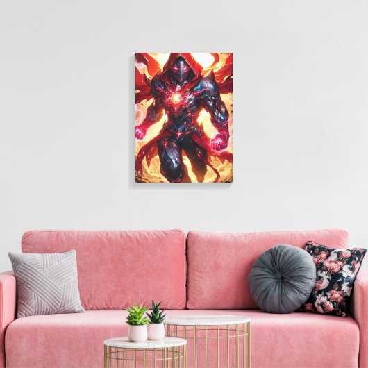 Der Strahlforscher Leinwanddruck (Insitu (Wohnzimmer))