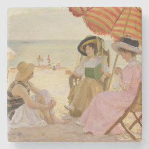 Der Strand, 1929 Steinuntersetzer