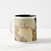 Der Strand, 1929 Zweifarbige Tasse (Vorderseite Links)