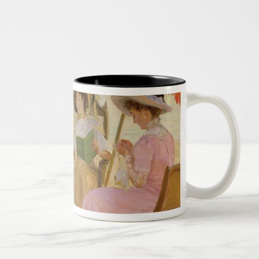 Der Strand, 1929 Zweifarbige Tasse (Rechts)