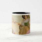 Der Strand, 1929 Zweifarbige Tasse (Mittel)