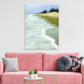 Der Strand 2004 Leinwanddruck (Insitu (Wohnzimmer))