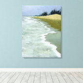 Der Strand 2004 Leinwanddruck (Insitu (Holzboden))