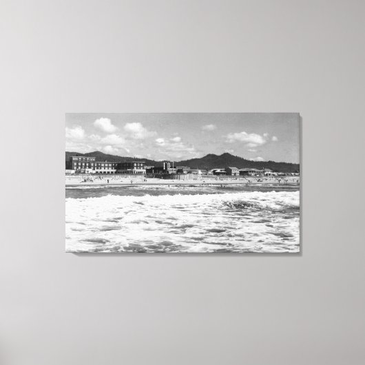 Der Strand am Meer, Oregon-Foto Leinwanddruck (Vorderseite)