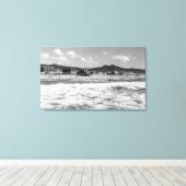 Der Strand am Meer, Oregon-Foto Leinwanddruck (Insitu (Holzboden))