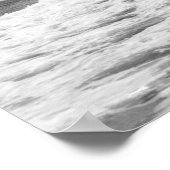 Der Strand am Meer, Oregon-Foto Poster (Ecke)