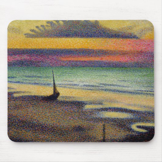 Der Strand an bewaffnetem Raubüberfall, 1891-92 Mousepad (Vorne)