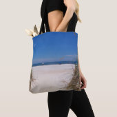 Der Strand auf einer Tasche (Von Nahem)