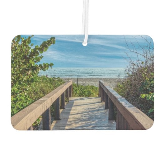 Der Strand Autolufterfrischer (Rückseite)
