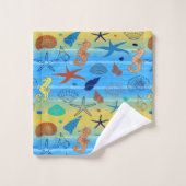 Der Strand Badhandtuch Set (Waschlappen)