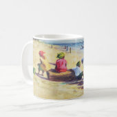 Der Strand bei Abene Senegal 1997 Kaffeetasse (Vorderseite Links)