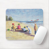 Der Strand bei Abene Senegal 1997 Mousepad (Mit Mouse)