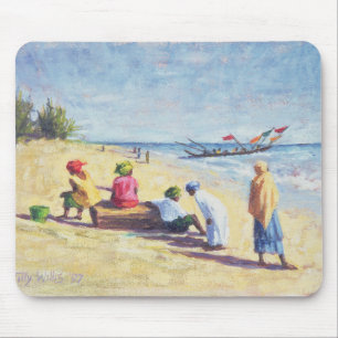 Der Strand bei Abene Senegal 1997 Mousepad
