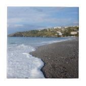 Der Strand bei Scalea Fliese (Vorderseite)