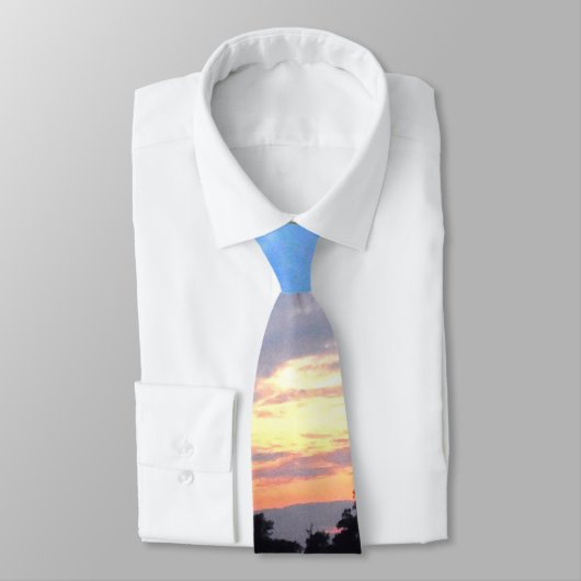 Der Strand bei Sunset Krawatte (Gebunden)