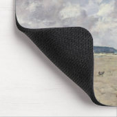Der Strand bei Tourgeville, 1893 Mousepad (Ecke)