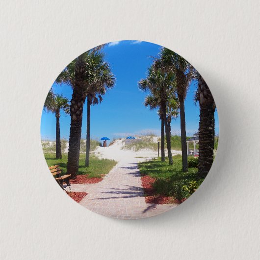 Der Strand Button (Vorderseite)