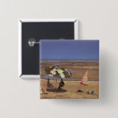 Der Strand Button (Vorne & Hinten)