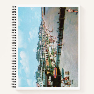 Der Strand, Cape May NJ, Vintag Notizblock