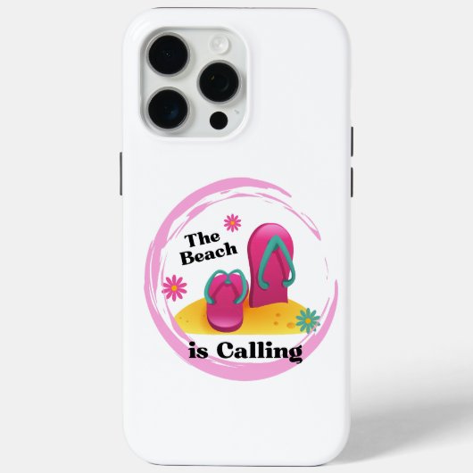 der Strand Case-Mate iPhone Hülle (Rückseite)
