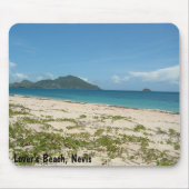 Der Strand des Liebhabers, Nevis Mousepad (Vorne)