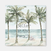 Der Strand des tropischen Palmen Magnet (Vorne)